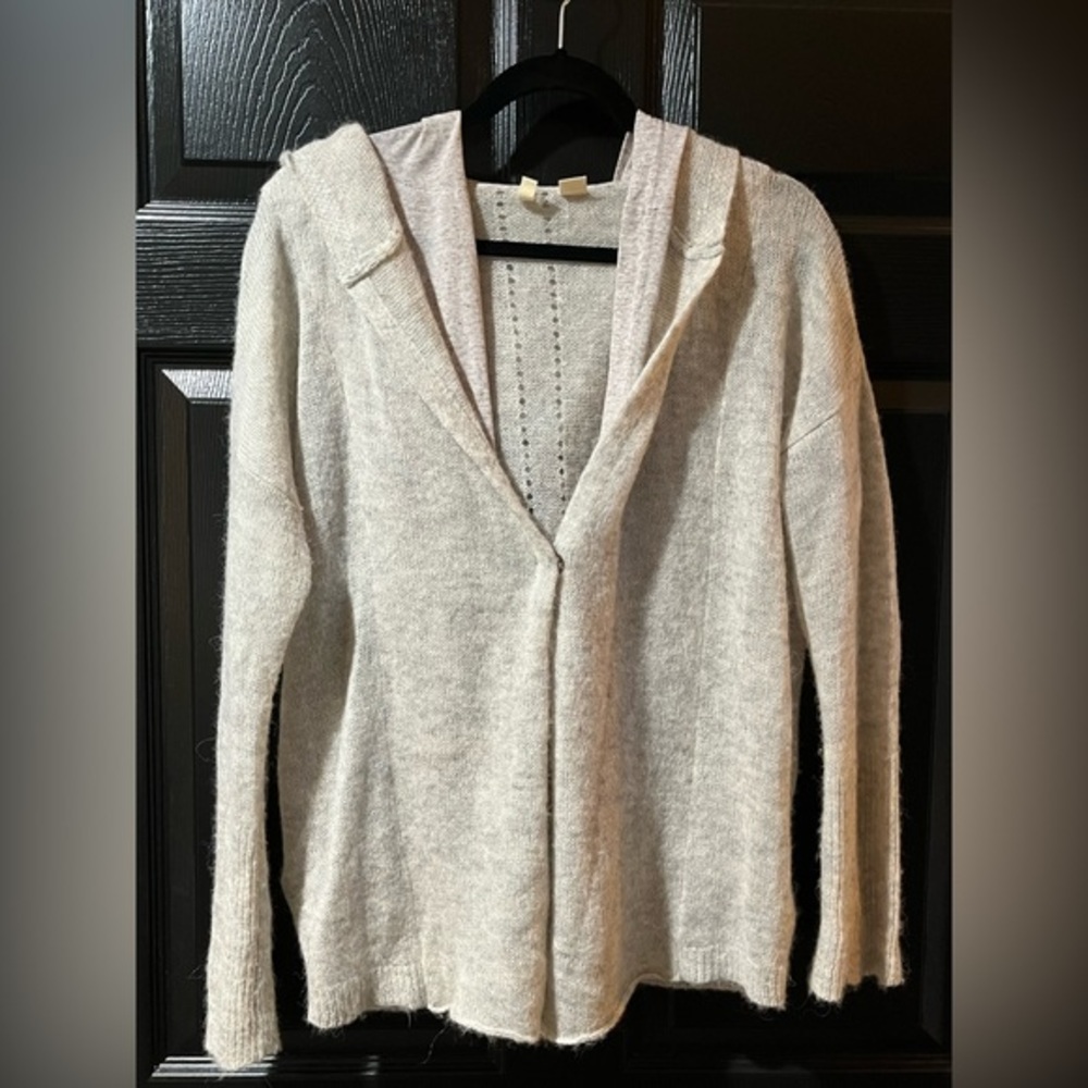 Anthropologie Cream Cardigan Sweater